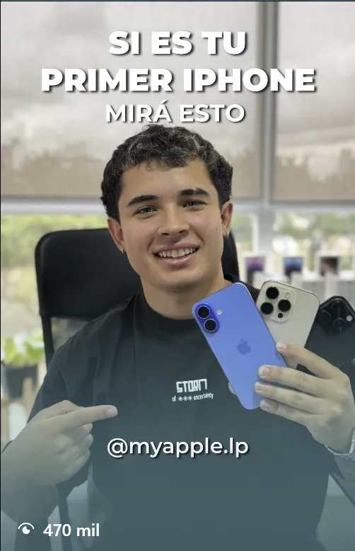 Reel "Si es tu primer iPhone" para MyApple.lp