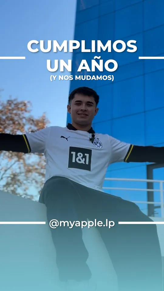 Reel "Cumplimos un año" para MyApple.lp