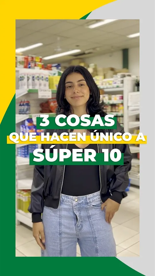 Reel "3 cosas que hacen único a Súper 10"