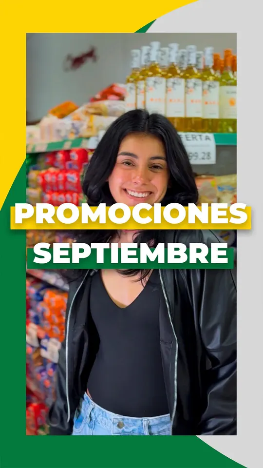 Reel "Promociones de septiembre" para Súper 10