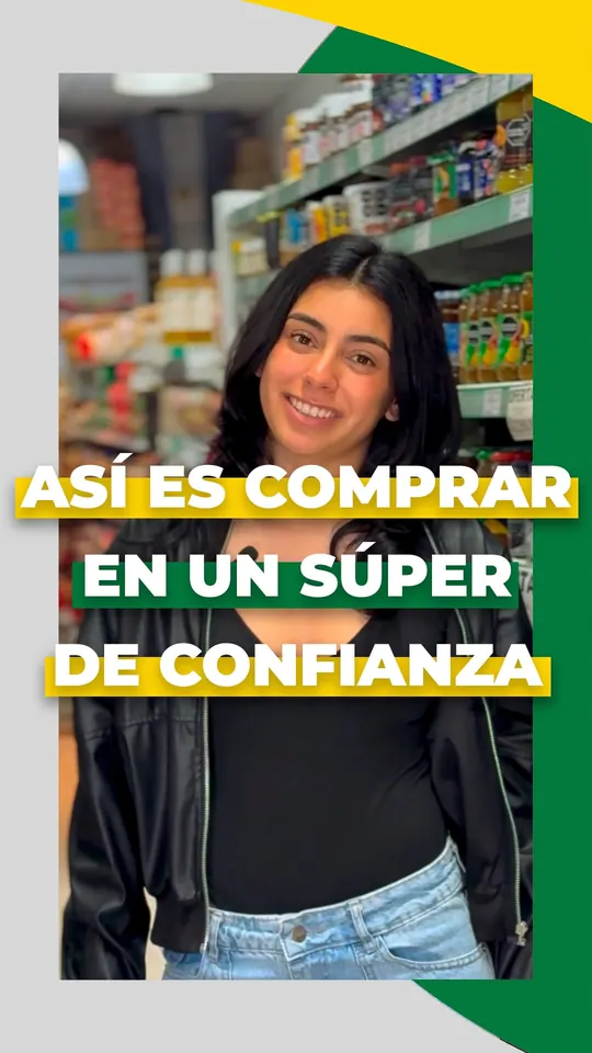 Reel "Así es comprar en un súper de confianza" para Súper 10