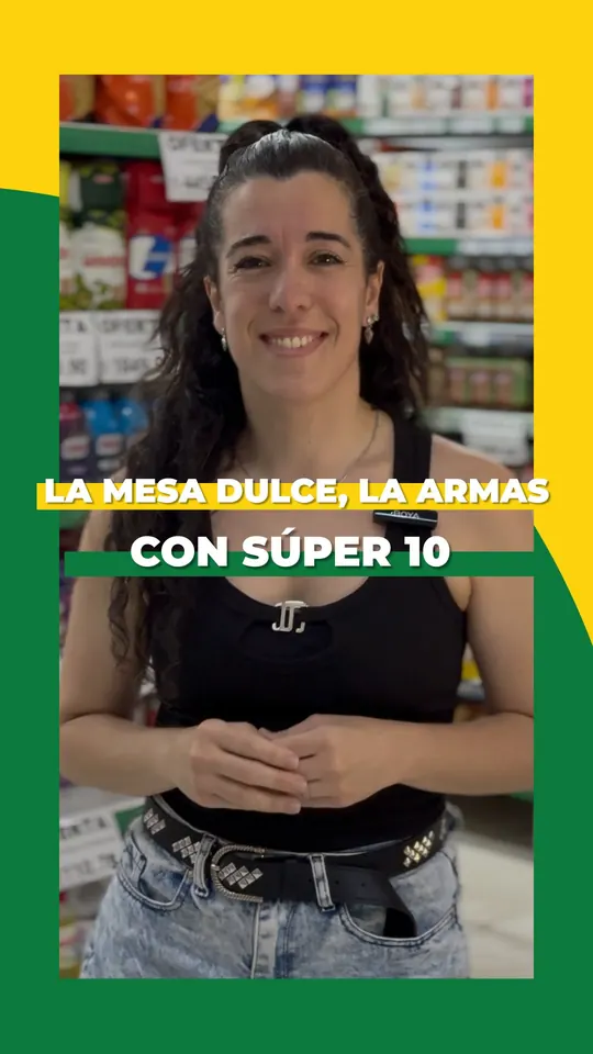 Reel "La mesa dulce la armás con Súper 10"
